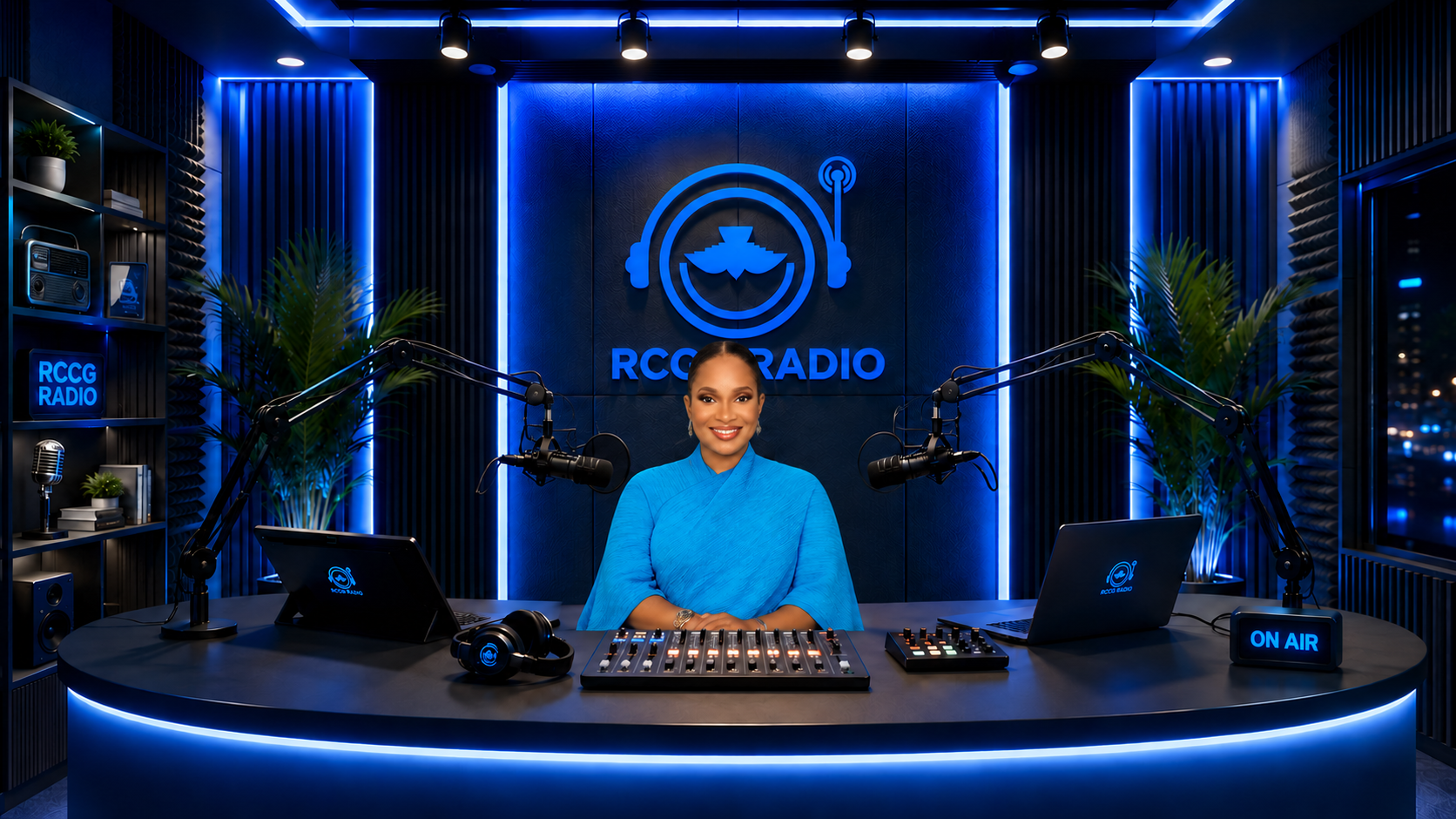 RCCG Radio studio